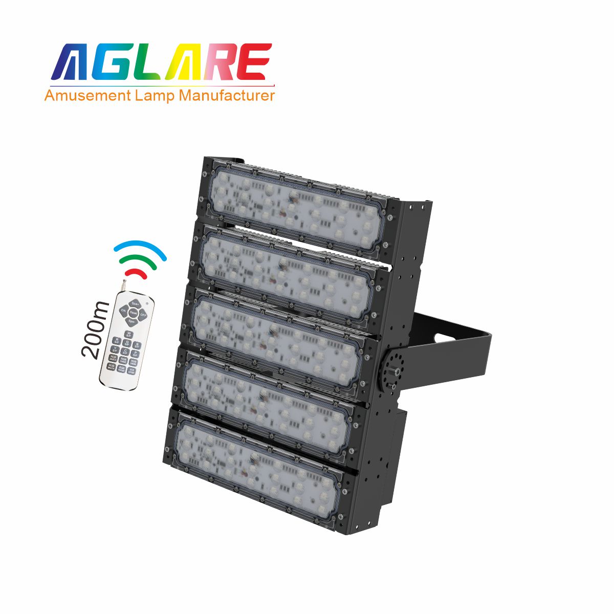250W LED彩色投光灯RGB景观灯户外射灯带？仄