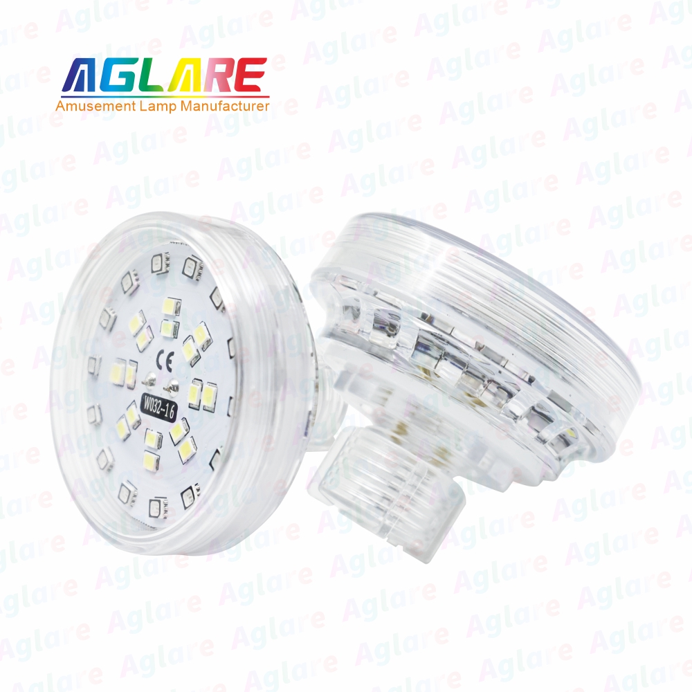 新型DW032 60mm 1-16自动程序RGB+W LED游乐场灯，用于娱乐照明